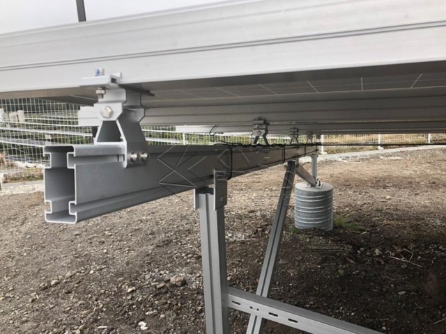 Support au sol en aluminium