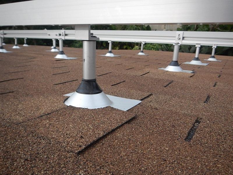 système de montage sur le toit
