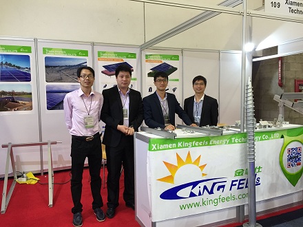 le green expo 2015 à mexico - stand kingfeels no .: 109
